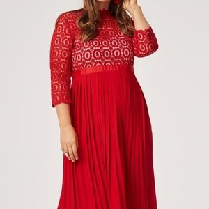 Red Midi Dress